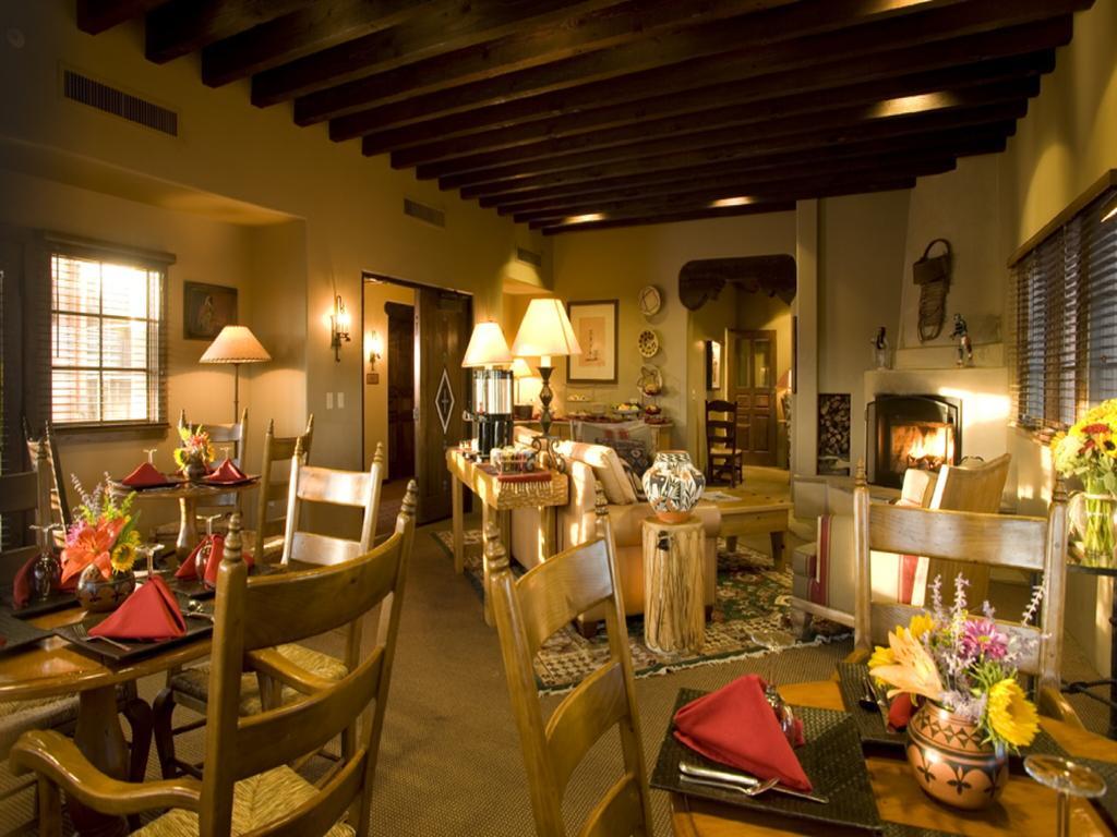 The Hacienda & Spa سانتا فيه المطعم الصورة